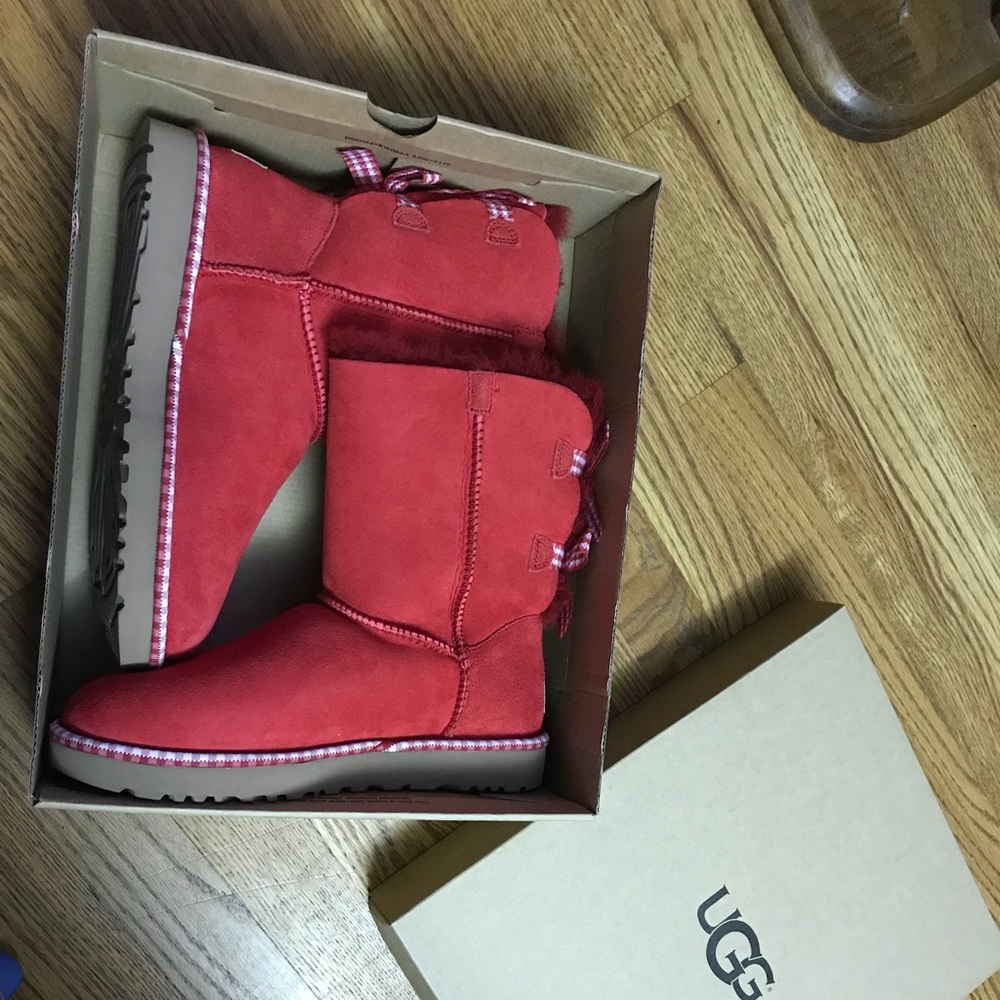 Ugg Bailey Bow Gingham Edition